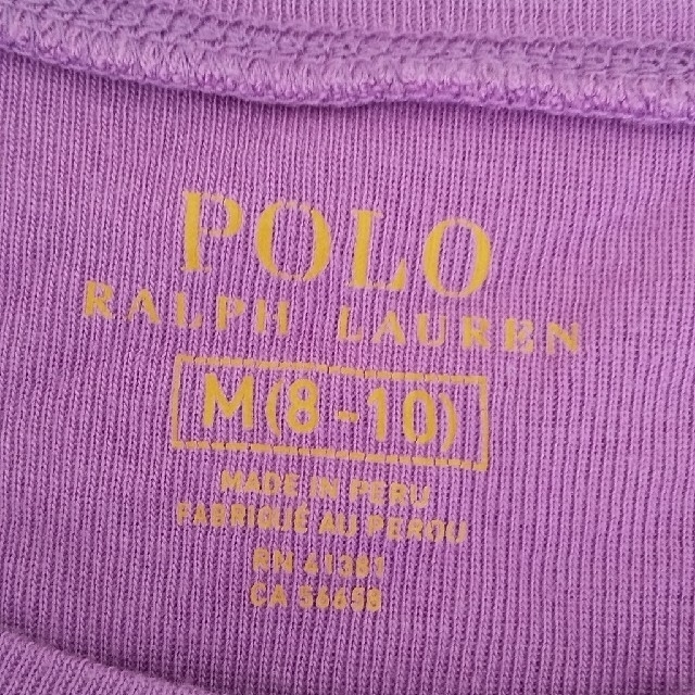 POLO RALPH LAUREN(ポロラルフローレン)の140キッズ ポロラルフローレン M8-10 キッズ/ベビー/マタニティのキッズ服女の子用(90cm~)(Tシャツ/カットソー)の商品写真