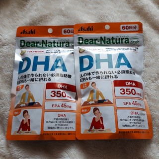 アサヒ(アサヒ)のDHA ディアナチュラ 60日分×2袋(ビタミン)