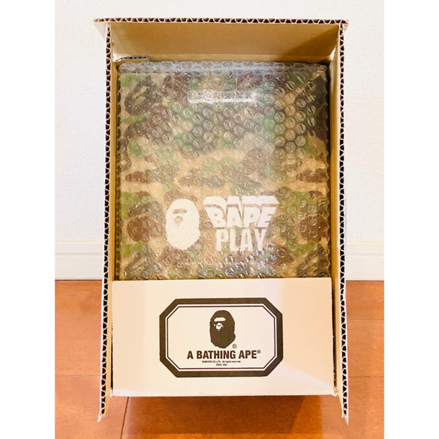 MEDICOM TOY(メディコムトイ)のBe@rbrick bape clear camo 100%400% Green エンタメ/ホビーのフィギュア(その他)の商品写真