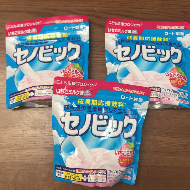 ロート製薬 - セノビック いちごミルク味 ３点 ②の通販 by むぎ's