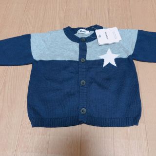 ベベ(BeBe)のebaby Bebe 70 カーディガン　セーター(カーディガン)