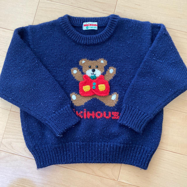 mikihouse(ミキハウス)のミキハウス 100 セーター キッズ/ベビー/マタニティのキッズ服男の子用(90cm~)(ニット)の商品写真