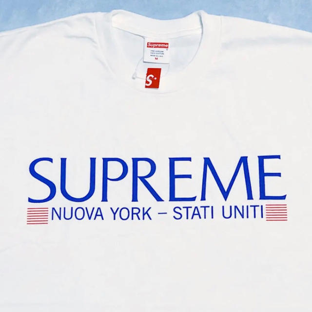 Supreme(シュプリーム)の本物正規品 20FW Supreme Nuova York Tシャツ 新品未使用 メンズのトップス(Tシャツ/カットソー(半袖/袖なし))の商品写真