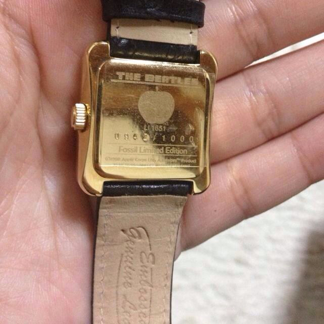 THE BEATLES FOSSIL 腕時計 1000本限定販売品 専用箱付き FOSSIL - レア！BEATLESウォッチの通販 by (ㆁᴗㆁ✿)Thankyou