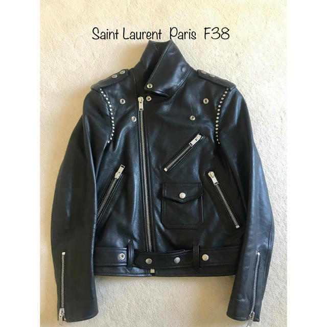 Saint Laurent Paris サンローラン　ライダースジャケット