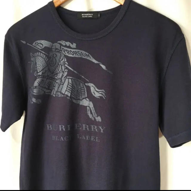 BURBERRY BLACK LABEL(バーバリーブラックレーベル)のバーバリーブラックレーベル Tシャツ ホースロゴ メンズのトップス(Tシャツ/カットソー(半袖/袖なし))の商品写真