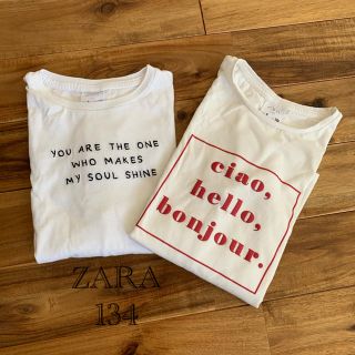 ザラキッズ(ZARA KIDS)のZARA kids 134 ロンT(Tシャツ/カットソー)