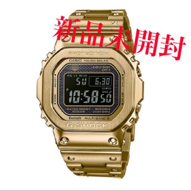 G-SHOCK(ジーショック)のカシオ Gショック GMW-B5000GD-9JF ゴールド メンズの時計(腕時計(デジタル))の商品写真