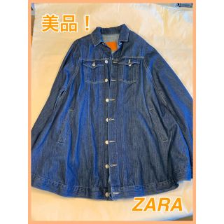 ザラ(ZARA)の✳️今すぐ着れる✳️ZARAデニムケープ　ポンチョ(ポンチョ)