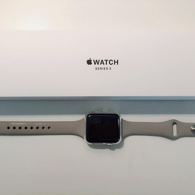 Apple Watch series3 GPSモデル38mm シルバー