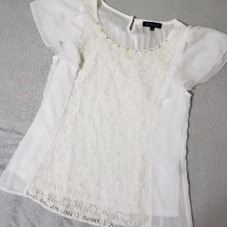 ミッシュマッシュ(MISCH MASCH)のMISCH MASCH☆シフォントップス【美品】(シャツ/ブラウス(半袖/袖なし))