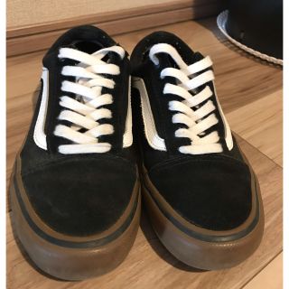 美品22.5VANS ヴァンズ オールドスクール プロ HW32