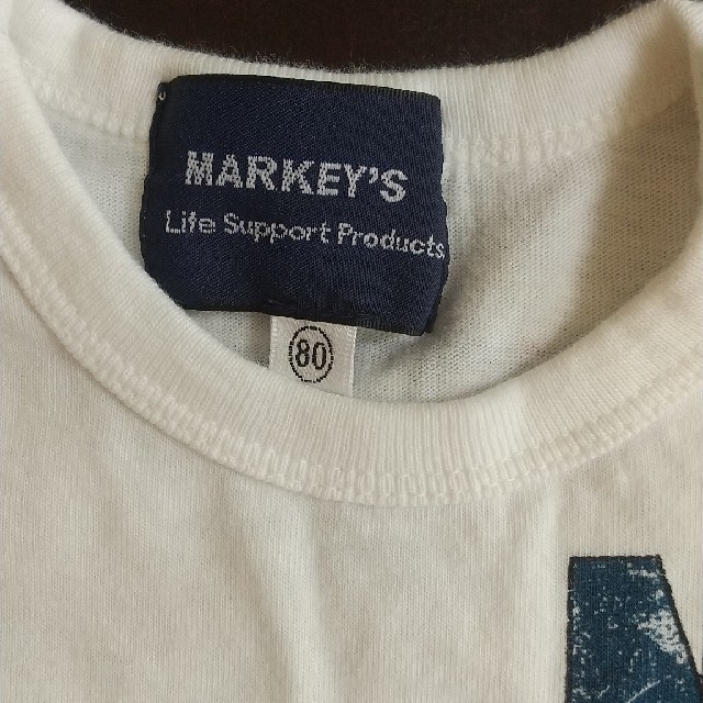 MARKEY'S(マーキーズ)のMARKEY'S 80cm ロンT  キッズ/ベビー/マタニティのベビー服(~85cm)(Ｔシャツ)の商品写真