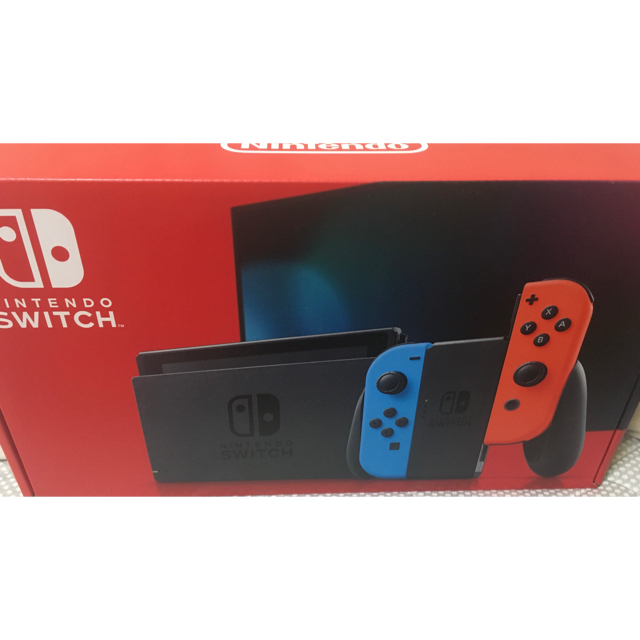 ゲームソフト/ゲーム機本体Nintendo Switch 新型　家電量販店購入　保証書付き
