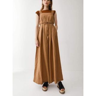 マウジー(moussy)のmoussy オールインワン WIDE TUCK ROMPERS(オールインワン)