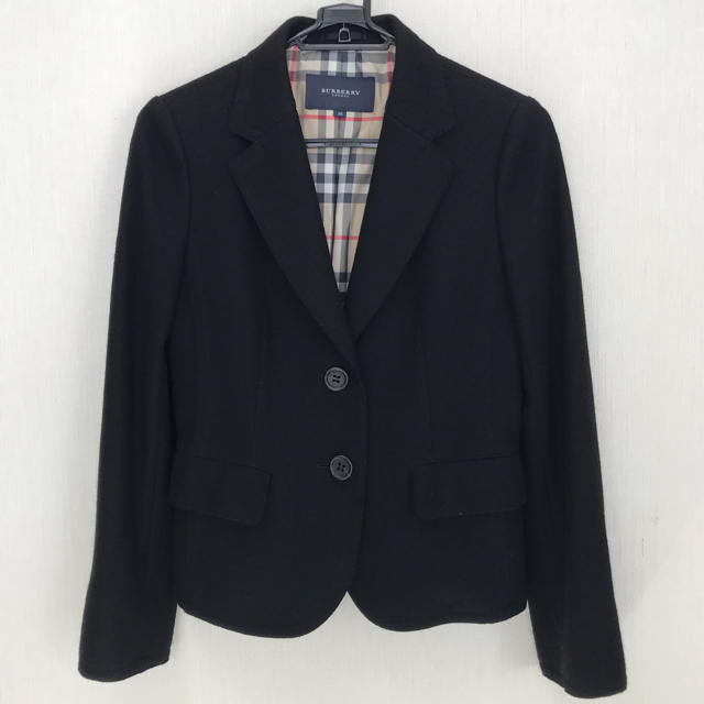 BURBERRY(バーバリー)のBurberry London wool & angora jacket  38 レディースのジャケット/アウター(テーラードジャケット)の商品写真