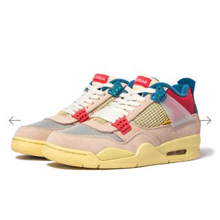 ナイキ(NIKE)のUNION × NIKE AIR JORDAN 4 GUAVA ICE (スニーカー)