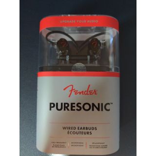 フェンダー(Fender)のFENDER　PureSonic Wired Earbuds　イヤホン(ヘッドフォン/イヤフォン)