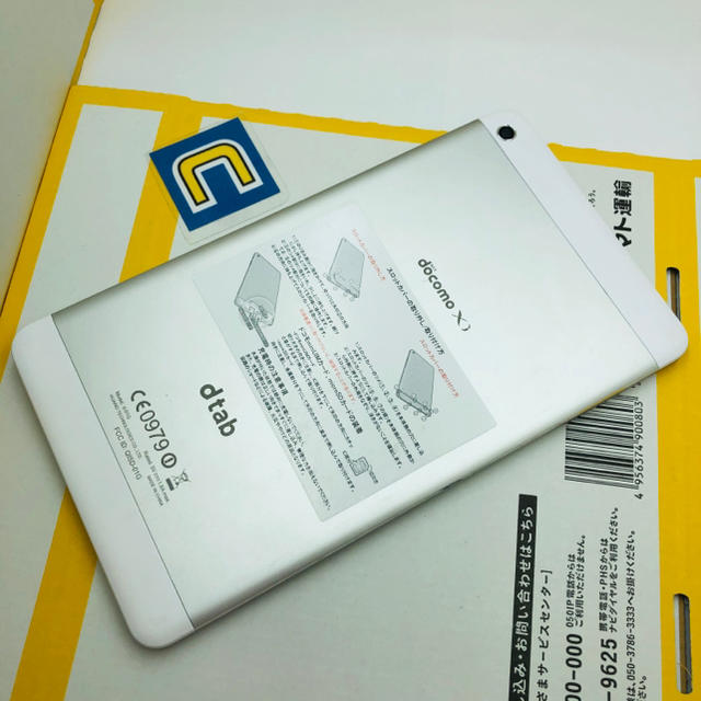 NTTdocomo(エヌティティドコモ)の2-5861 中古Aランク！docomo HUAWEI dtab d-01G スマホ/家電/カメラのPC/タブレット(タブレット)の商品写真