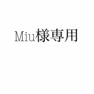 Miu様 専用(その他)