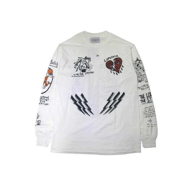 BLACK WEIRDOS CADY TATTOO L/S TEE