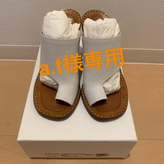 セリーヌ(celine)の断捨離出品【セリーヌ】ホワイトサンダル♡(サンダル)