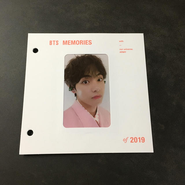 本物保証】 MEMORIES2019 テテ bts V トレカ テテ V MEMORIES Blu-ray