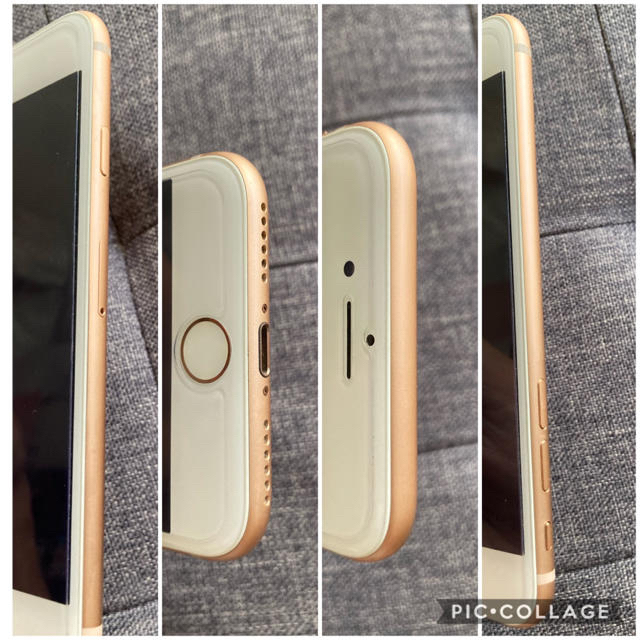 iPhone8 64GB SIMロック解除済 ゴールド 2