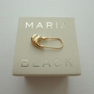 ドゥーズィエムクラス(DEUXIEME CLASSE)のMARIA BLACK マリアブラック ピアス ゴールド(ピアス)