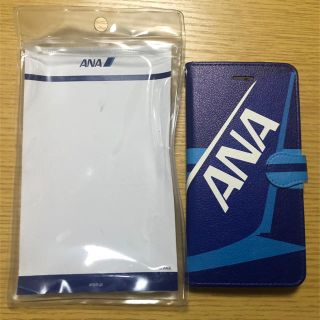 エーエヌエー(ゼンニッポンクウユ)(ANA(全日本空輸))の値下げ中💵新品未使用✈️ iPhone7・8plus ANA手帳型ケース✈️(iPhoneケース)