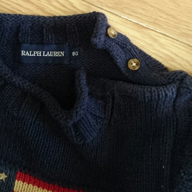 Ralph Lauren(ラルフローレン)のラルフローレン セーター 80サイズ キッズ/ベビー/マタニティのベビー服(~85cm)(ニット/セーター)の商品写真