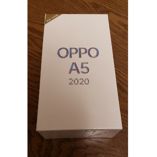 ANDROID(アンドロイド)の楽天モバイル 新品未使用 oppo A5 2020 ブルー スマホ/家電/カメラのスマートフォン/携帯電話(スマートフォン本体)の商品写真