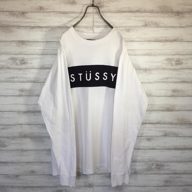 STUSSY(ステューシー)のSTUSSY　ステューシー　ロングスリーブ 　長袖Tシャツ　Lサイズ　送料無料 メンズのトップス(Tシャツ/カットソー(七分/長袖))の商品写真