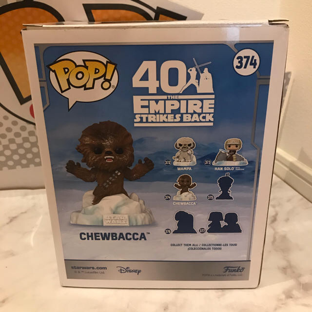 Disney(ディズニー)の限定FUNKO POP!  スターウォーズ　チューバッカ　40周年限定版 エンタメ/ホビーのフィギュア(SF/ファンタジー/ホラー)の商品写真