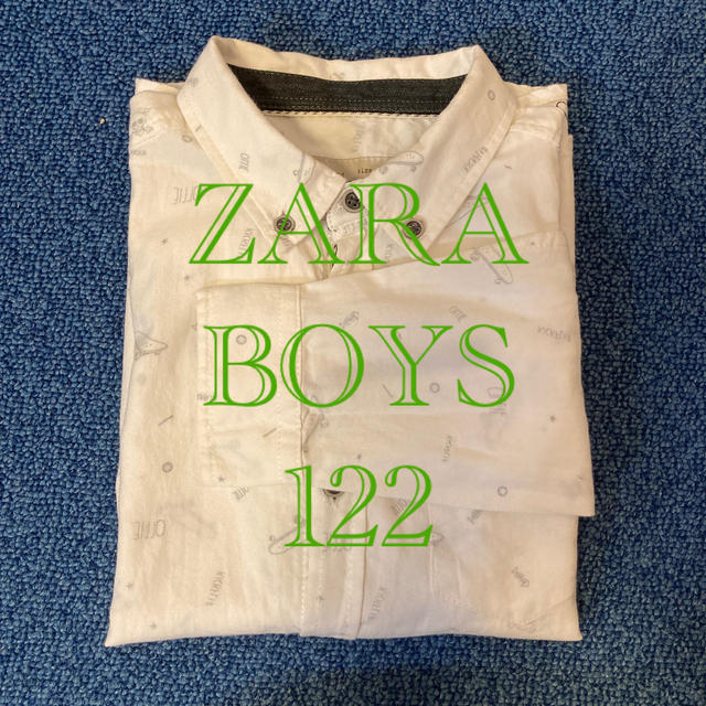 ZARA(ザラ)の　ZARA BOYS 122 シャツ キッズ/ベビー/マタニティのキッズ服男の子用(90cm~)(ブラウス)の商品写真