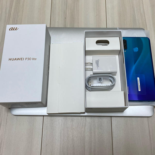 Huawei P30 Lite Simロック解除 Au