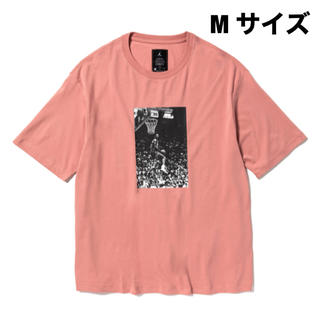 ナイキ(NIKE)の最安 新品 union jordan t シャツ ピンク M サイズ(Tシャツ/カットソー(半袖/袖なし))