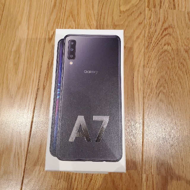 （美品）SAMSUNG Galaxy A7 ブラック モバイル版