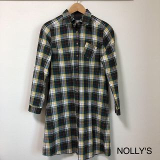 ノーリーズ(NOLLEY'S)のNOLLY'S チェック シャツワンピース(ひざ丈ワンピース)