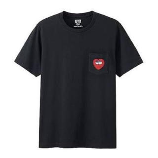 ユニクロ(UNIQLO)のUNIQLO kaws UT BLACK S(Tシャツ/カットソー(半袖/袖なし))