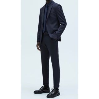 ザラ(ZARA)のZARA スーツ セットアップ 濃紺(セットアップ)