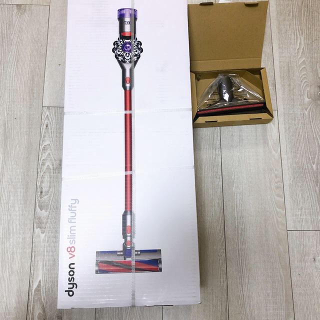 5年保証付】Dyson V8 Slim Fluffy ふとんツール付き