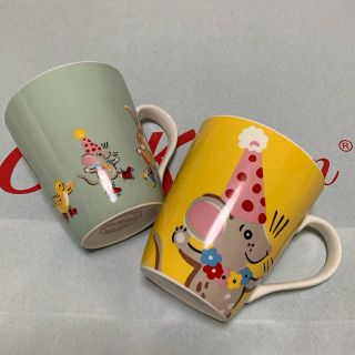 キャスキッドソン(Cath Kidston)の【korisu様専用】マグカップ　スケートパーティー　2個セット(グラス/カップ)