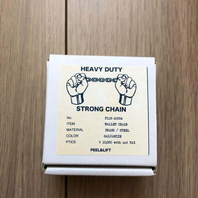 PEEL&LIFT ピールアンドリフト ウォレットチェーン 藤原ヒロシ PEEL&LIFT ピールアンドリフト ウォレットチェーン 藤原ヒロシ