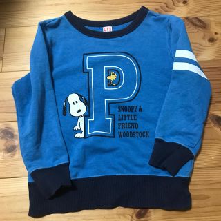 スヌーピー(SNOOPY)のキッズ　UNIQLO スヌーピ薄めトレーナー他1点とみさん専用(Tシャツ/カットソー)