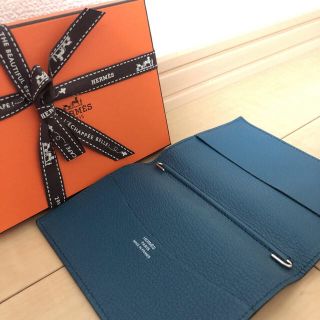 エルメス(Hermes)のHERMES アジャンダカバー 手帳カバー GM バイカラー(手帳)