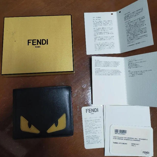 FENDI  折り財布　ミニウォレットファッション小物