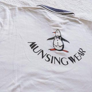 マンシングウェア(Munsingwear)のお値下げ中☆【Munsingwear】シンプルポロシャツ(ポロシャツ)