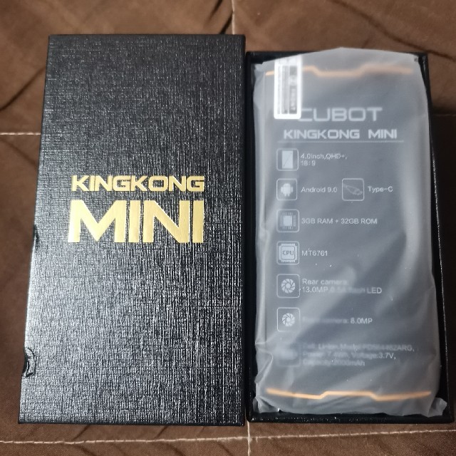 CUBOT Kingkong Mini世界最小の４G スマートフォン