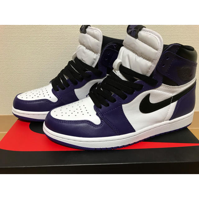 NIKE AIR JORDAN 1 COURT PURPLE 26cm‼️